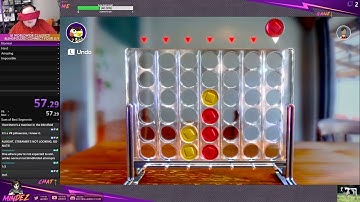 Connect Four Blindfolded WIN vs NORMAL AI (Difficulty 1/4)