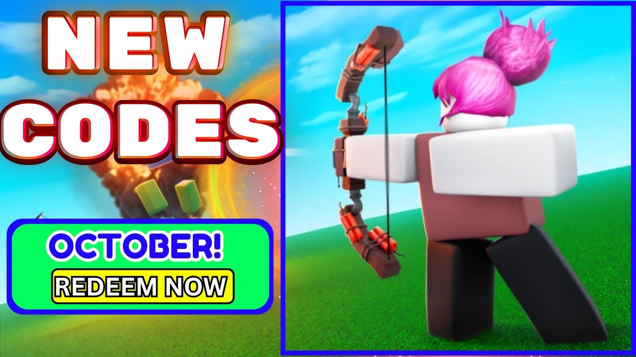 ⚠️New⚠️ ALL WORKING UPDATE CODES For BOW BATTLE ARENA- Roblox BOW ...