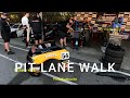 Pit lane walk and sports cars on display at Carco Raceway,Perth,Australia