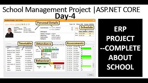 ASP.NET CORE 6.0 School Management Project | ERP Project | Day-4
