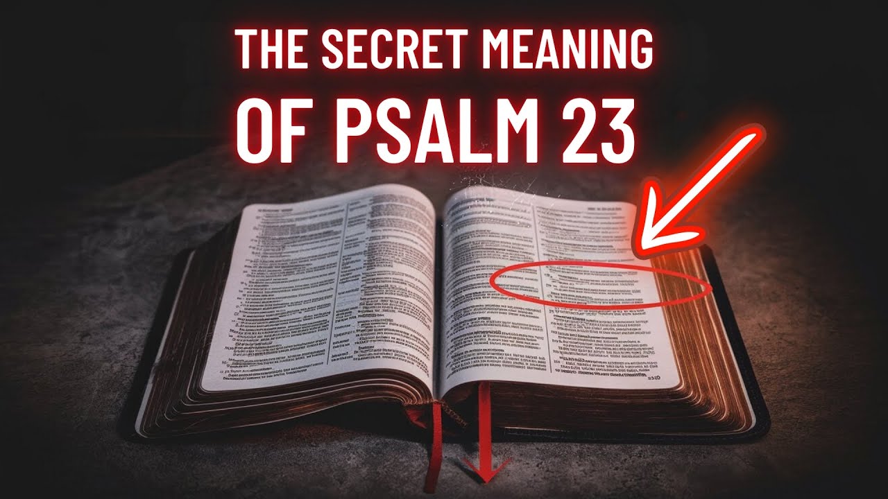 Bible Study Lessons: The Hidden SECRET of Psalm 23 That Could CHANGE ...