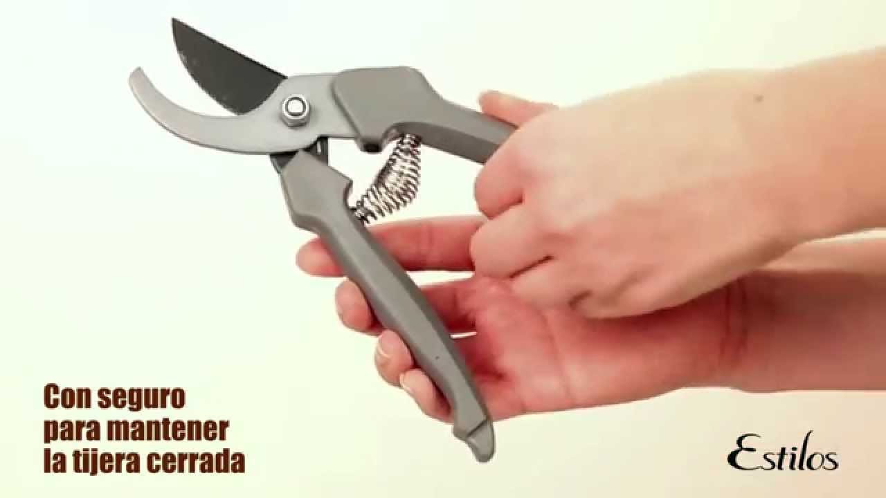 Tijera para podarEstilos YouTube Tijera para podarEstilos YouTube
