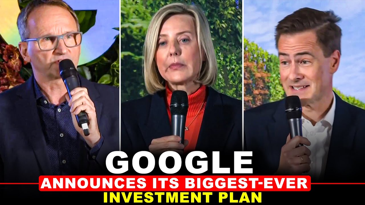 LIVE: Google announces its biggest-ever investment plan for Germany | Berlin