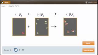App - Balancing Chemical equations - Practice and Game screenshot 2