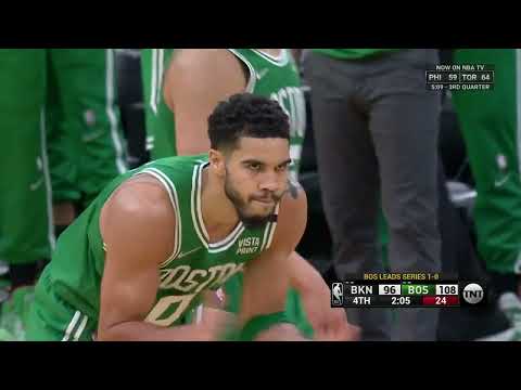 Jayson Tatum with the clutch 3 late in game 2