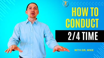 How to Conduct 2/4 Time Beat Pattern for Band Orchestra Choir