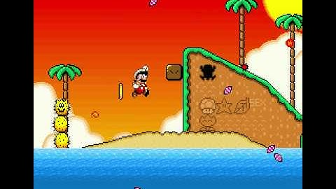 SMW Custom Level: Secret Lake