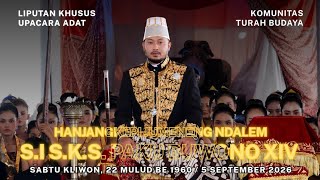 SAKRAL | PENOBATAN KGPH HANGABEHI SEBAGAI S.I.S.K.S. PAKU BUWONO XIV DIHADIRI RAJA-RAJA NUSANTARA 