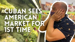 Cuban Goes to American Supermarket for the 1st time Communism to Capitalism