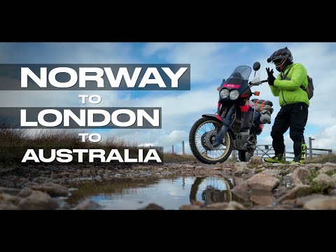 I fell in love with an old motor bike - THE WARHORSE II - bringing my Honda Africa Twin home!