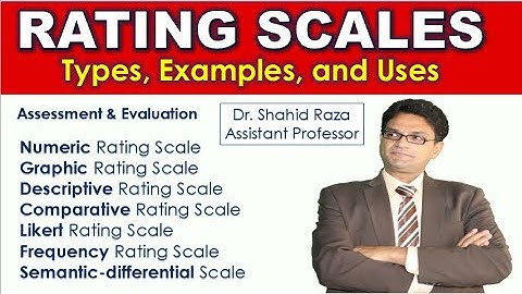Rating Scales in Education - Types, Examples, and Uses | Education Talks
