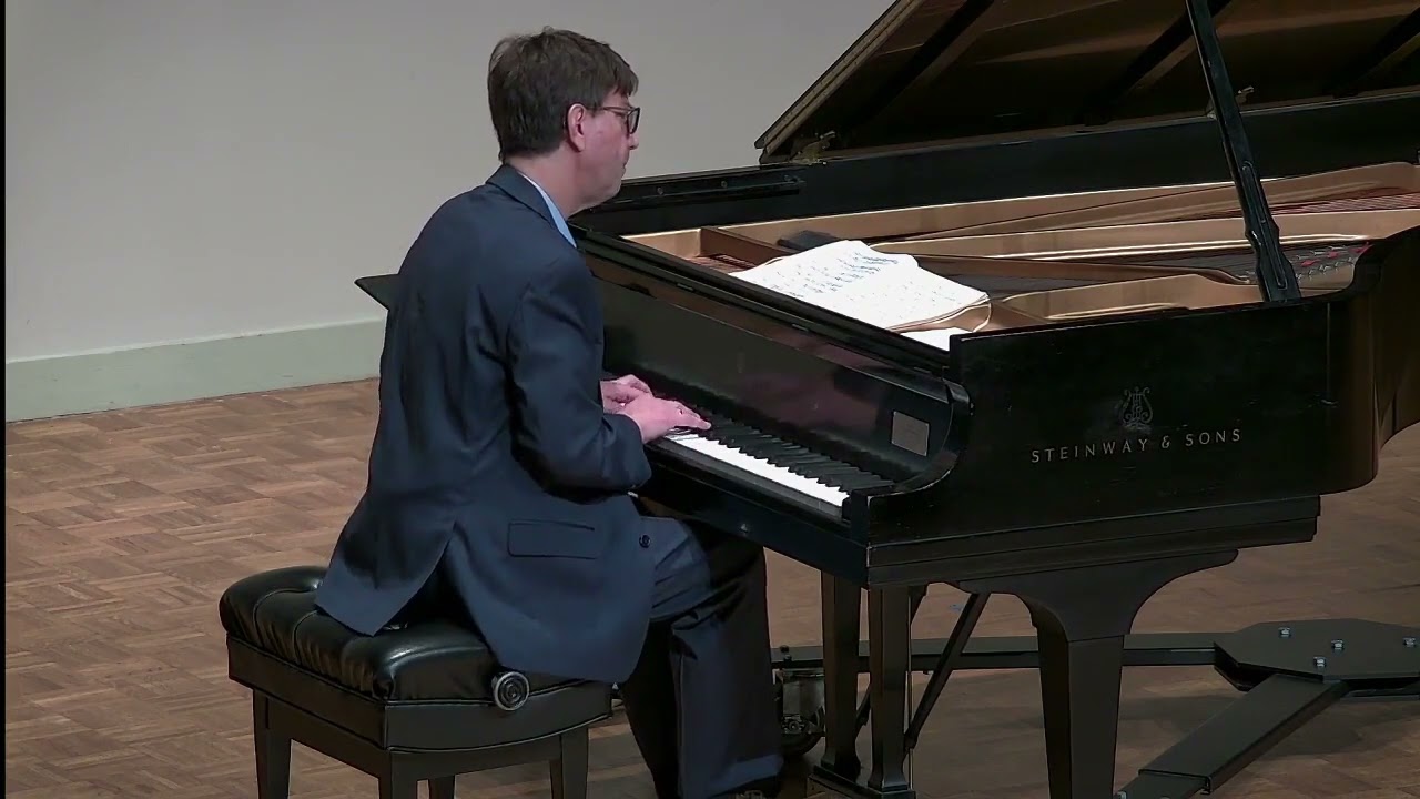 Steven Graff plays Chopin's Mazurka No 1 in G Minor, Op  24