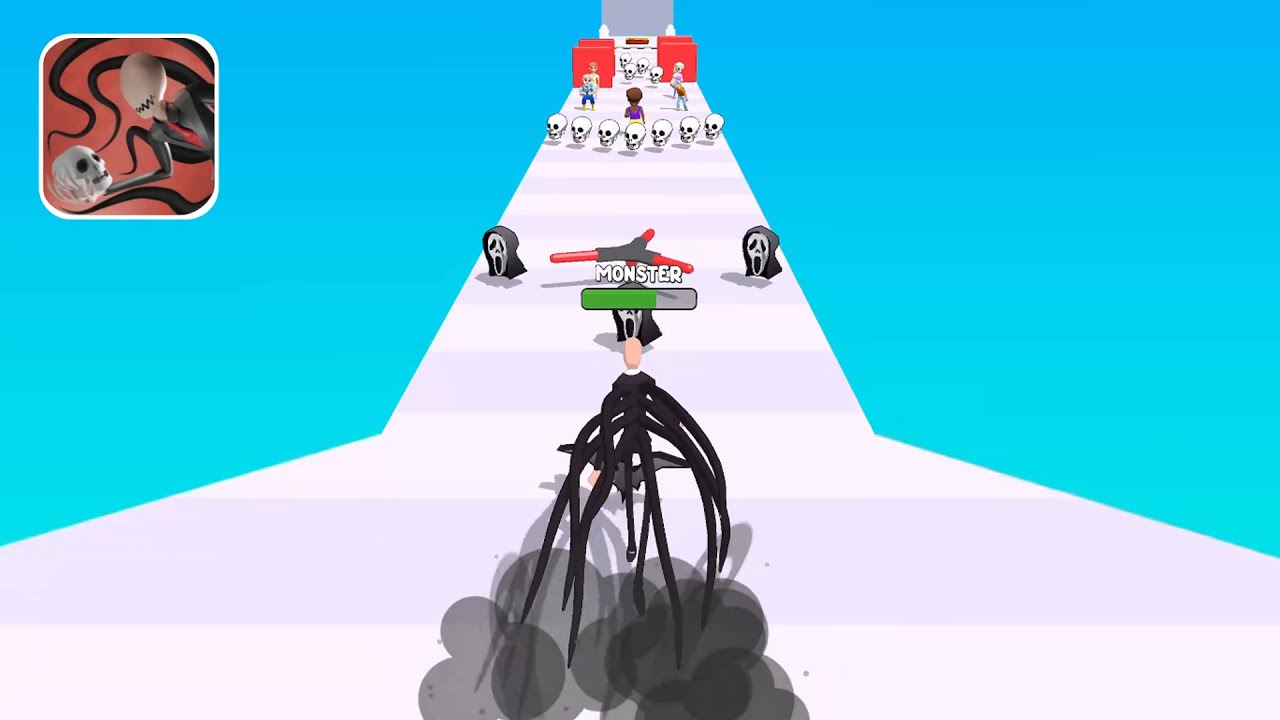 Slender Run! 💀💀💀 Walkthrough Gameplay All Levels Android, iOS Update Free Game Max Level VZBLB