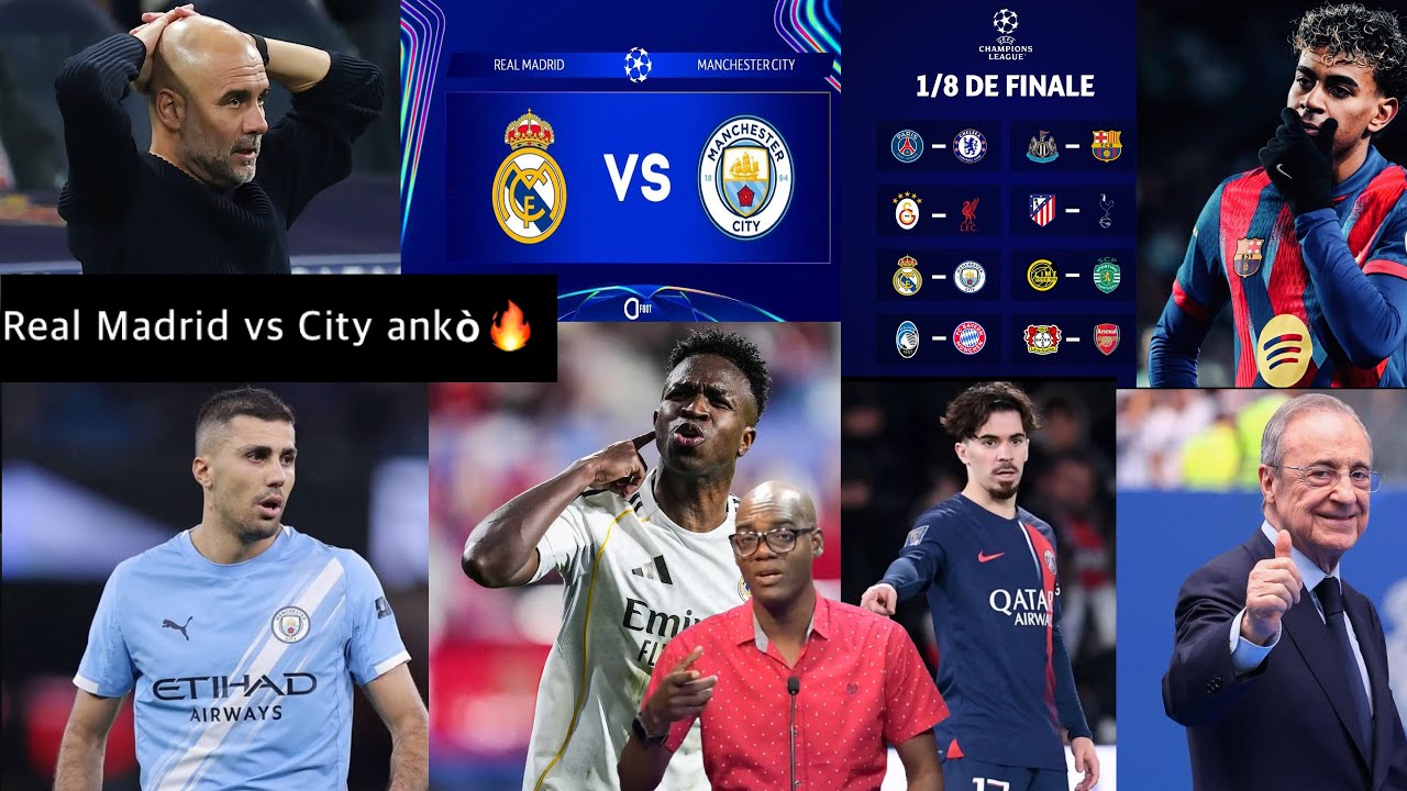 Fred sou tiraj lig chanpyon an, Real Madrid ka kwaze ak Barcelone sèlman nan final, tout detay