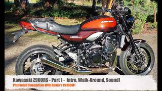Kawasaki Z900RS vs Honda CB1000F (US spec) - First Look!