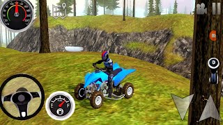 Dirty trails and wild speed — quad bike madness starts now! 🚵💨#QuadBikeRide #OffRoadRacing
