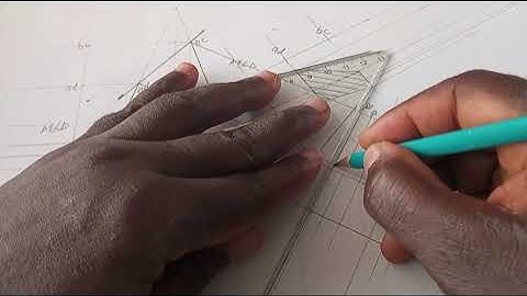 AUXILIARY PROJECTION OF A RECTANGULAR PYRAMID 2 #WASSCE#NECO#TECHNICALDRAWING#ENGINEERINGDRAWING