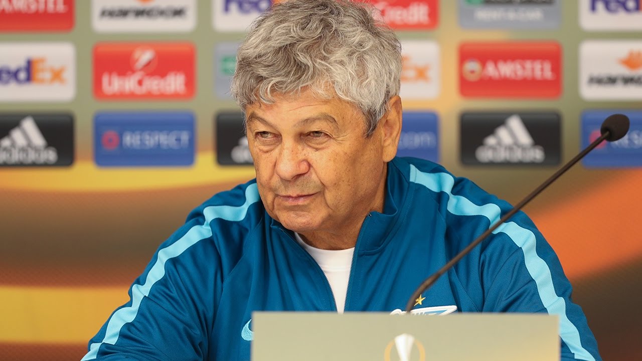 football score «Зенит» — «Андерлехт». Послематчевая пресс-конференция