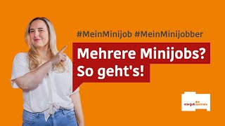 Mehrere Minijobs gleichzeitig? So geht's!