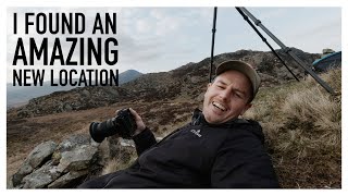 I found an AMAZING new location in Snowdonia. landscape photography mini adventure.