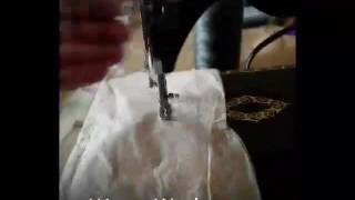 Singer 24-80 chain stitcher in action!
