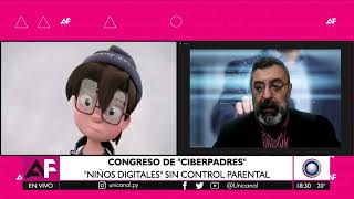 1er Congreso Ciberpadres - Entrevista en Unicanal Paraguay 1era parte