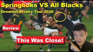 Review: Springboks VS All Blacks G1 2026 Greatest Rivalry Tour Reactions, Analysis, Referee, Stats