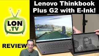 Обзор Lenovo Thinkbook Plus Gen2 с задним дисплеем E-ink