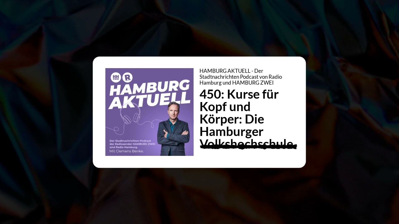 450: Kurse für Kopf und Körper: Die Hamburger Volkshochschule | HAMBURG AKTUELL - Der...
