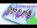 Coconut Frozen Fruit Bars | Clean & Delicious