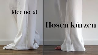 Shortening Trousers Sewing For Beginners Step By Step  Idea No 61