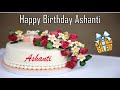 Happy Birthday Ashanti Image Wishes✔ Whatsapp Status Video Download Free