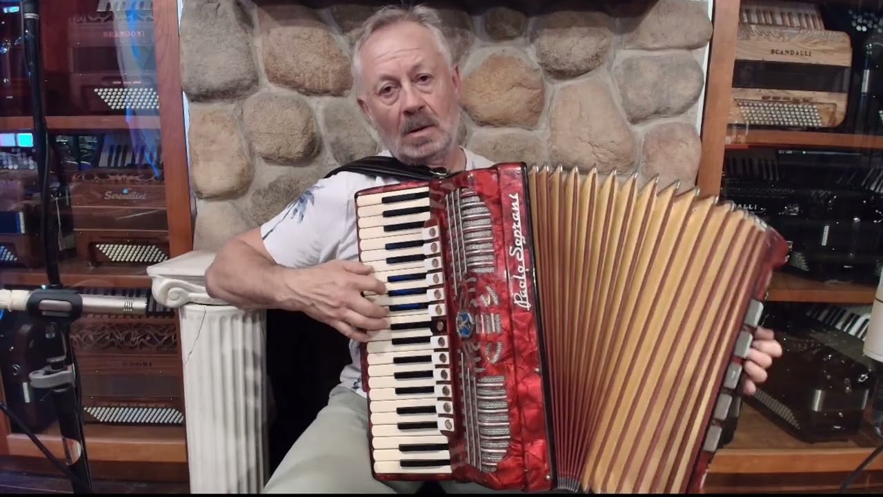 7999 - Red Paolo Soprani Blue Label Piano Accordion LMMH 41 120