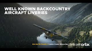 Orbx - Idaho’s Not so Deadly 3 - Cabin Creek, Wilson Bar and Marble Creek for MSFS
Indie Developer, Milo Taylor, brings you Idaho’s Not so Deadly 3 - Cabin Creek, Wilson Bar and Marble Creek for Microsoft Flight Simulator.
Click here to learn more https://orbxdirect.com/product/orbx-not-so-deadly-3-msfs
Idahos Not So Deadly 3 is designed with many hours of fun to be had, with 3 landing spots, all with different degrees of difficulty and lots of new animated wildlife to see and enjoy.
#orbx #flightsimulation #flightsim #flightsimulator #msfs #microsoftflightsimulator Orbx - Idaho’s Not so Deadly 3 - Cabin Creek, Wilson Bar and Marble Creek for MSFS