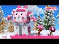 🚨 Daily life Safety with AMBER | EP 21 - 24 | Robocar POLI | Kids animation