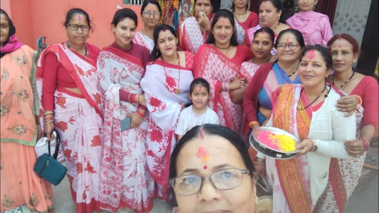 मुझे मिल गई खुशियां अपार रसिया होलीन💃🏻 में महिलाओं ने किया जबरदस्तडांस।।