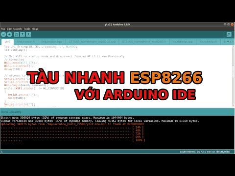 Lập trình cho ESP8266 bằng Arduino IDE