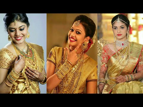 Kanjeevaram Yellow Bridal Saree for Best 10 Haldi Attire and Dress