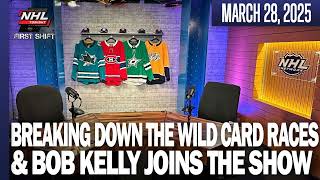 Adnan Virk and Dave Reid break down the playoff races, Flyers Legend Bob Kelly joins the show