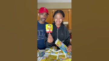 TRYING TO FIND THE PERFECT SPONGEBOB POPSICLE! #shorts