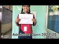 Admission open 202425