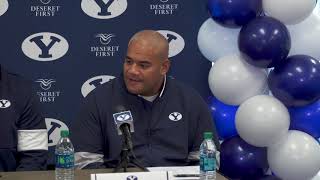 BYU Football - 2020 National Signing Day - Press Conference - February 5, 2020