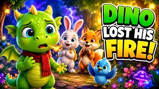 🐉 Dino Lost His Fire! 🔥 | Magical Dragon Adventure | Kids Story