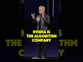 NVIDIA Is The Algorithm Company | NVIDIA CEO Jensen Huang