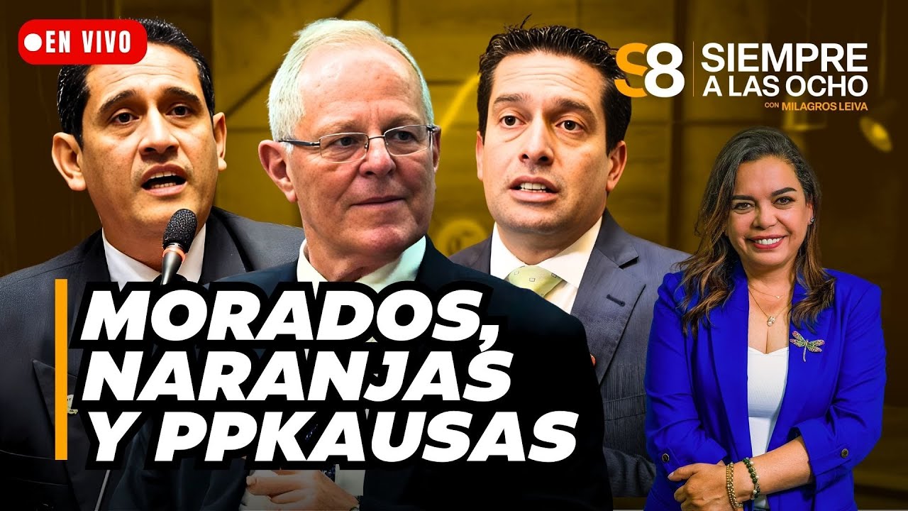 🟡 EN VIVO: PPK, MIKI TORRES Y MESÍAS EN CAMPAÑA, SE LANZAN POR EL PODER EN 2026 | Siempre a las ocho