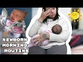 REALISTIC Newborn Morning Routine