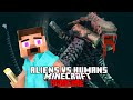 Surviving Aliens Infested Cave in Hardcore Minecraft