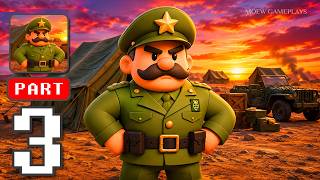Border Clash - Gameplay Walkthrough Part 3 - Borderline Battle Commander(iOS, Android)