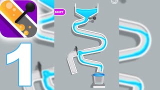 Color Flow 3D - Part 1 - Gameplay Walkthrough Video (iOS Android) screenshot 2