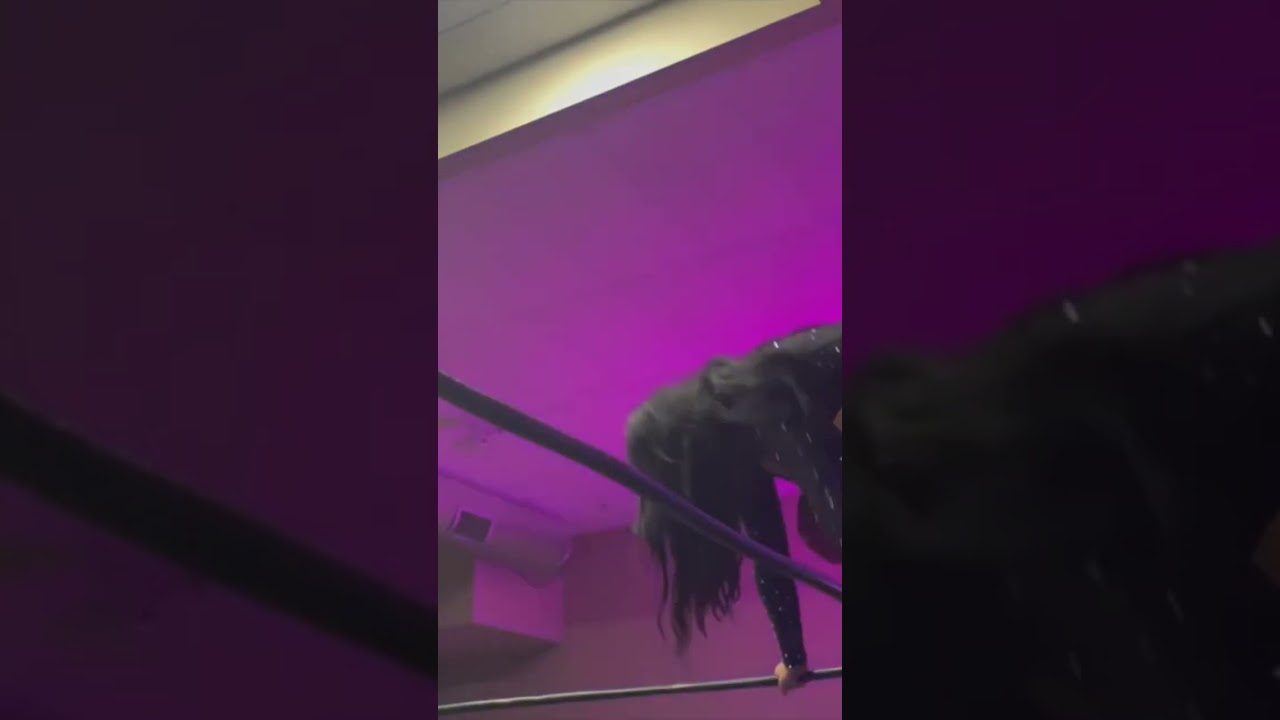 Mandy Leon With A Top Rope Drop Kick On Kelsey Raegan